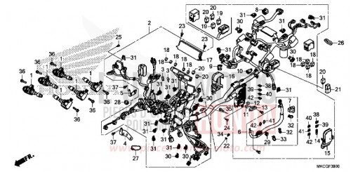 WIRE HARNESS GL1800BDL de 2020
